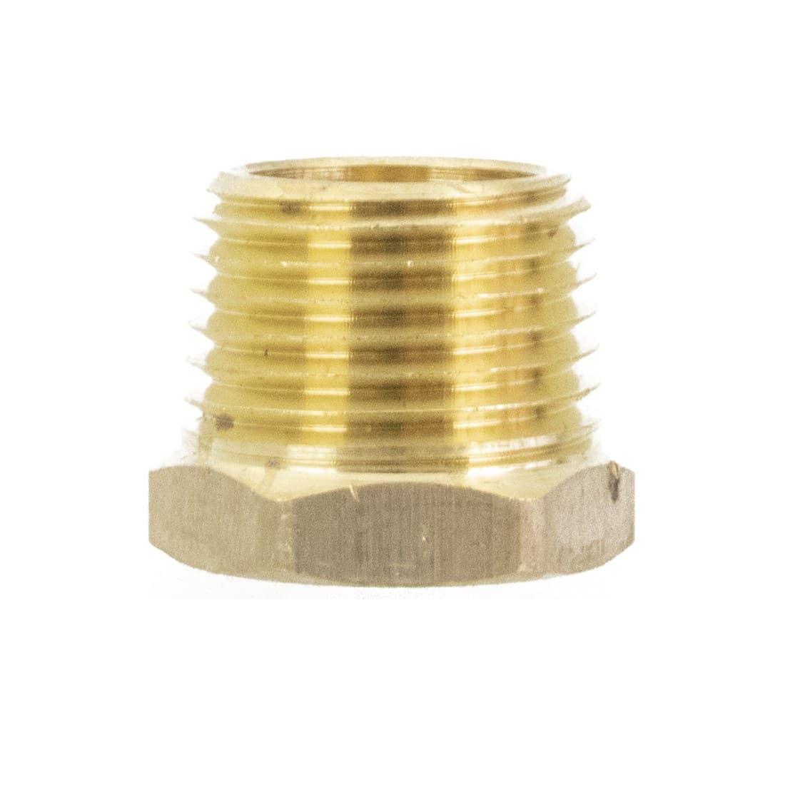 PWP Brass Fitting - Hex Plug 1/2 NPT